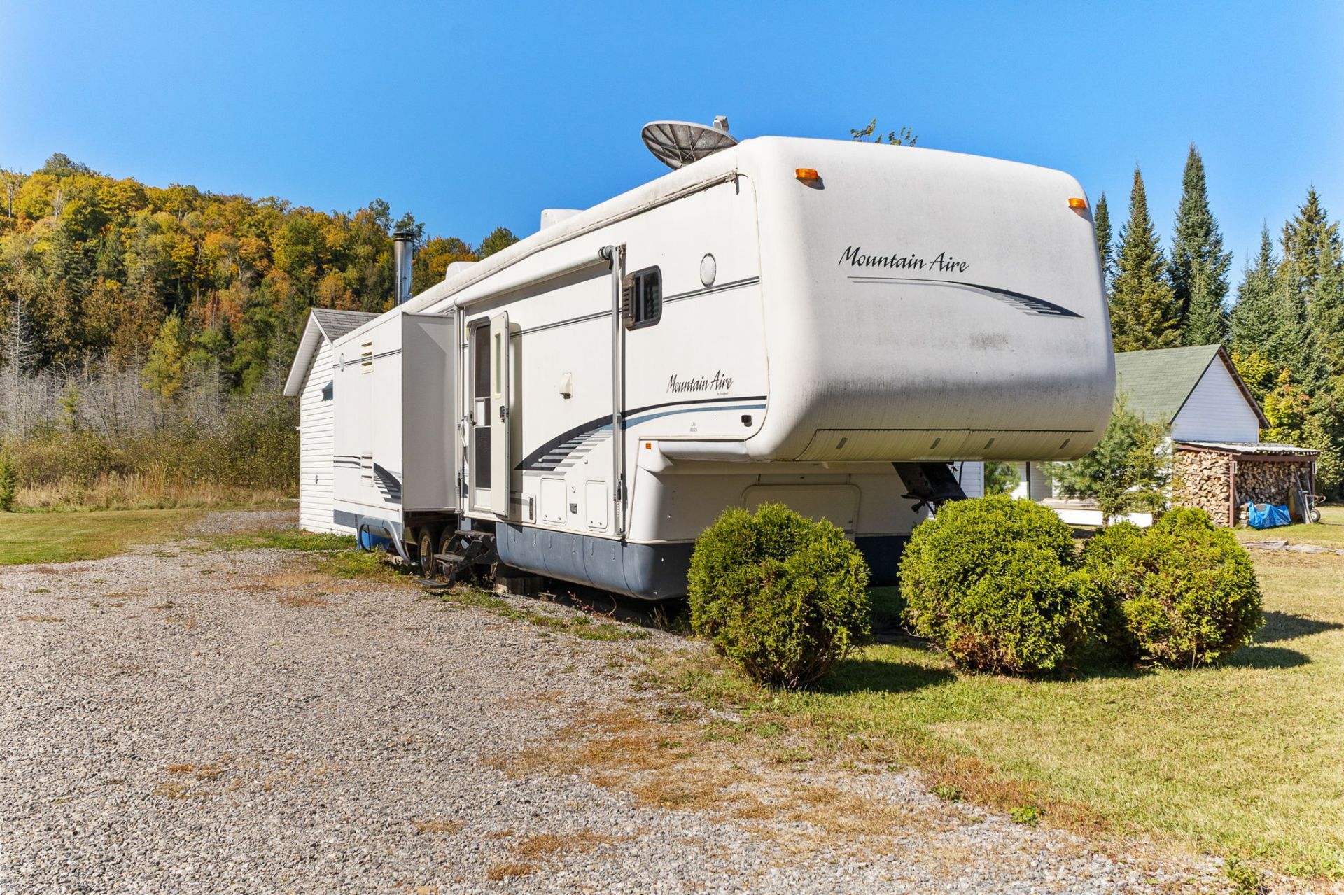 36-foot travel trailer