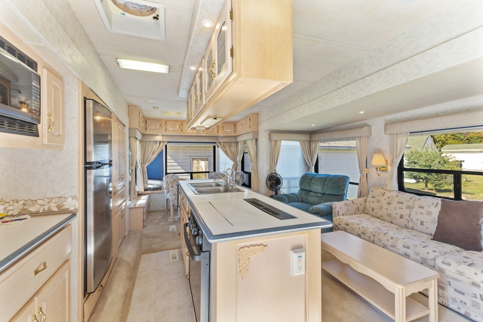 36-foot travel trailer