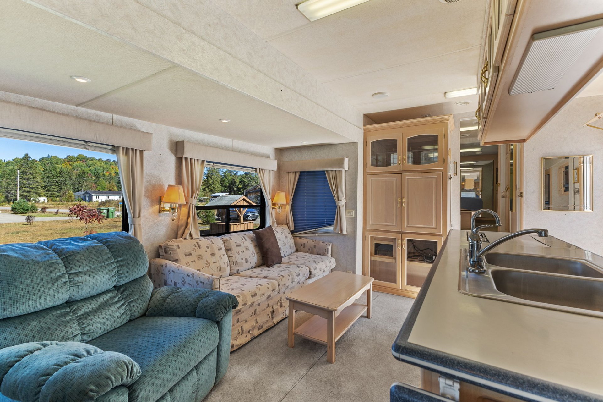 36-foot travel trailer