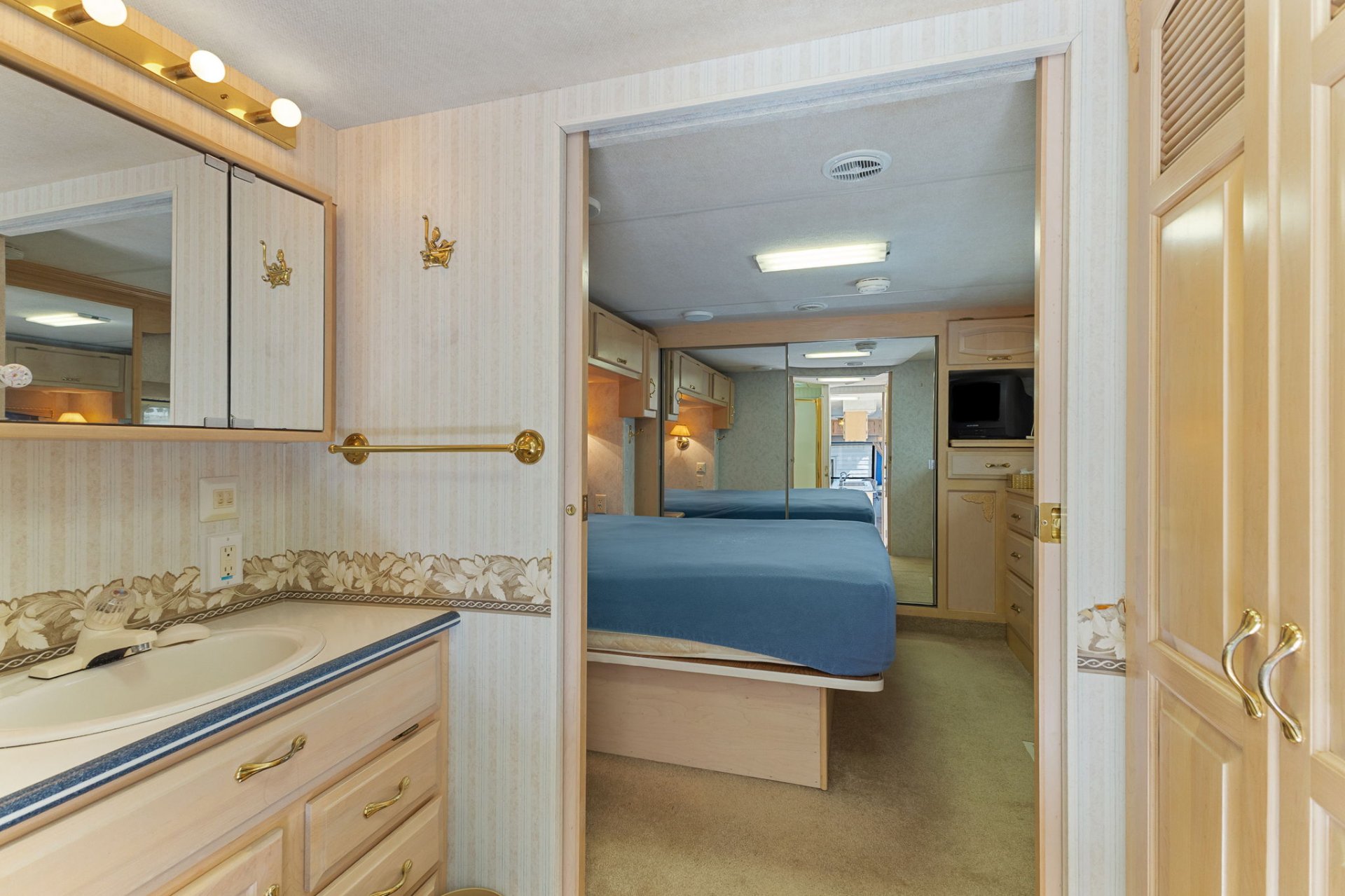 36-foot travel trailer