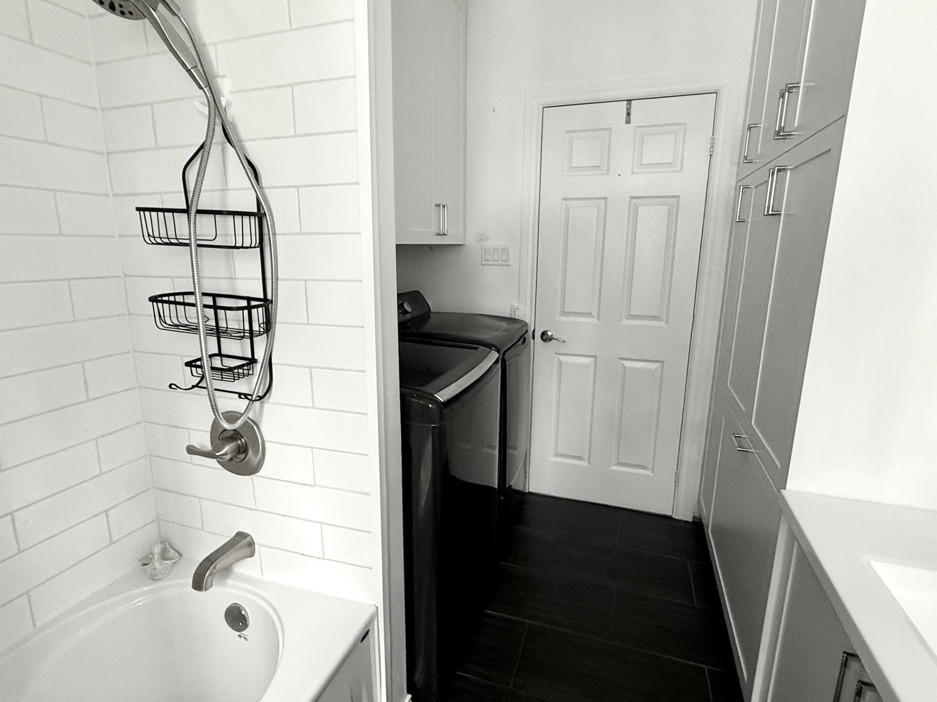 Washer and dryer installation on the main floor