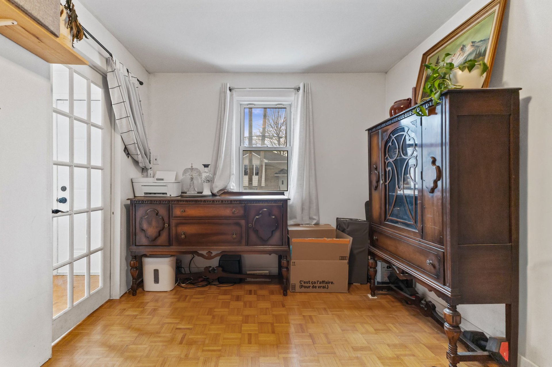 Bedroom - converted into an office