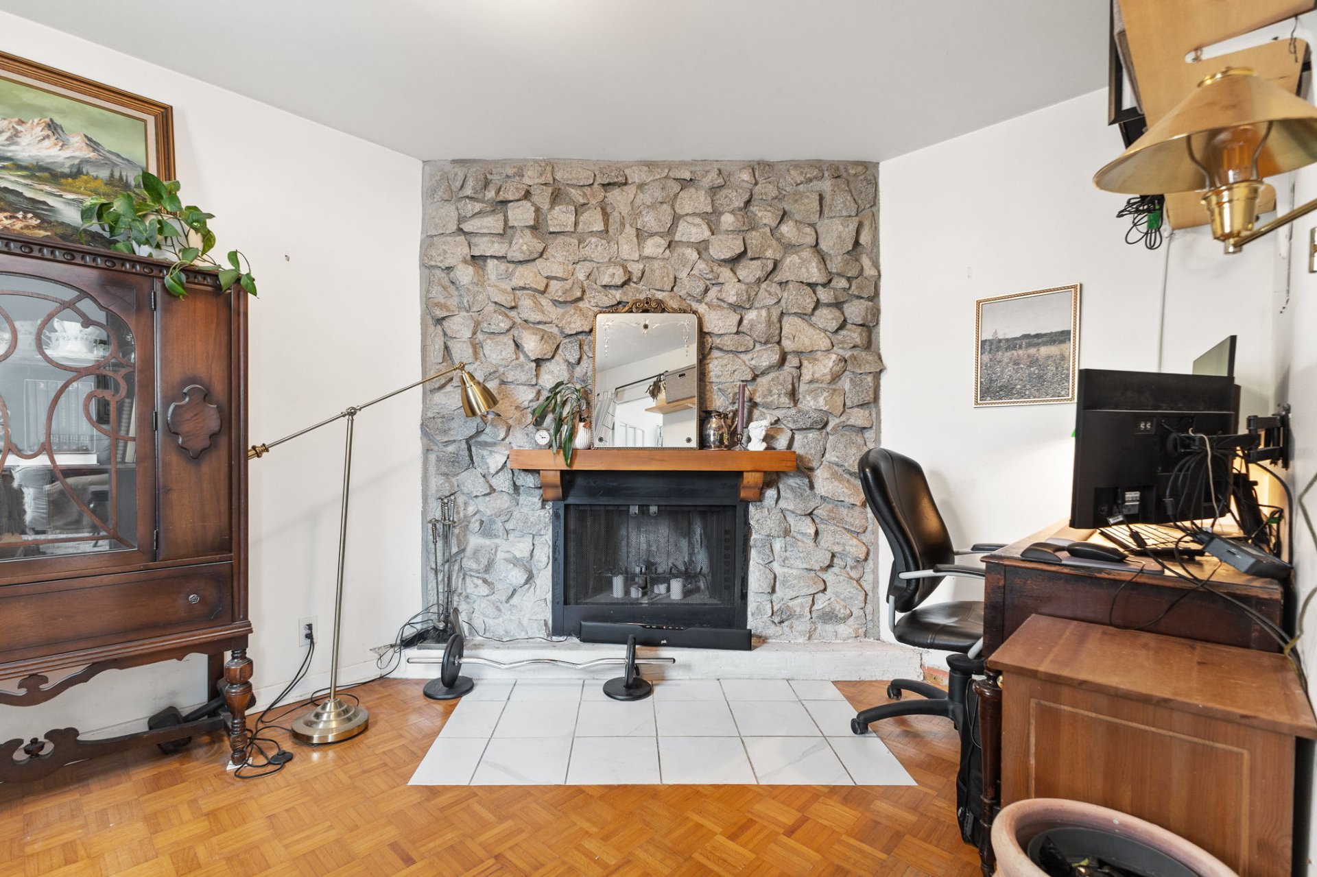 Bedroom - converted into an office