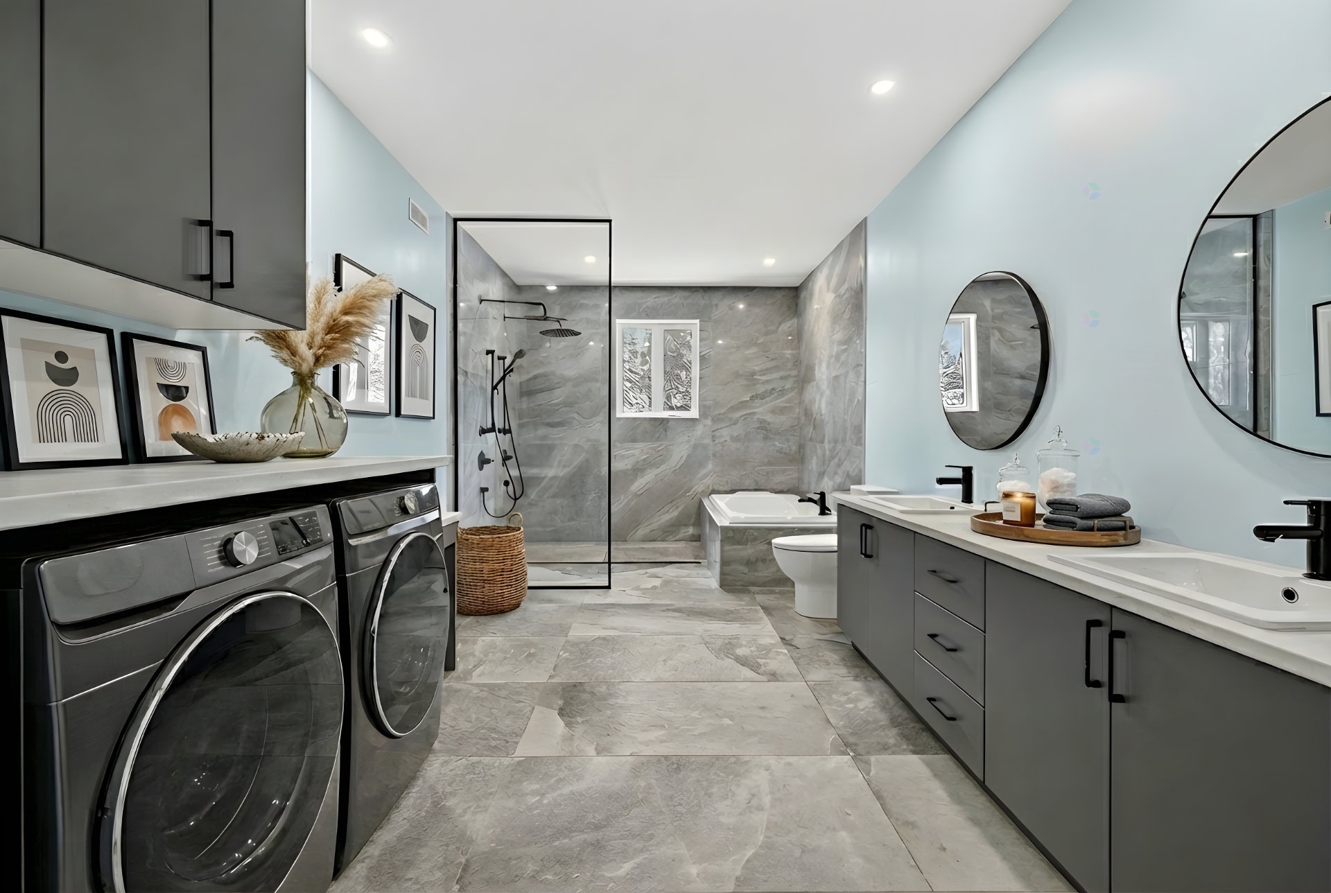 Virtual staging for illustrative purposes only.