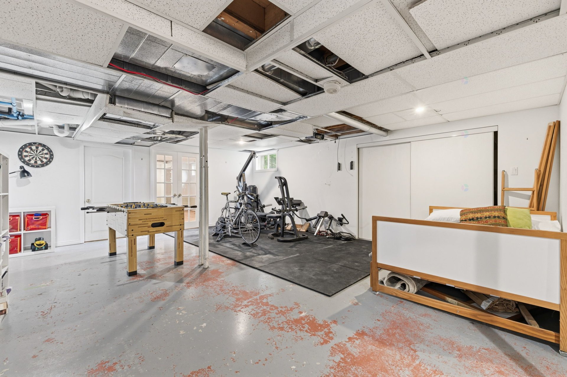 Salle d'exercice