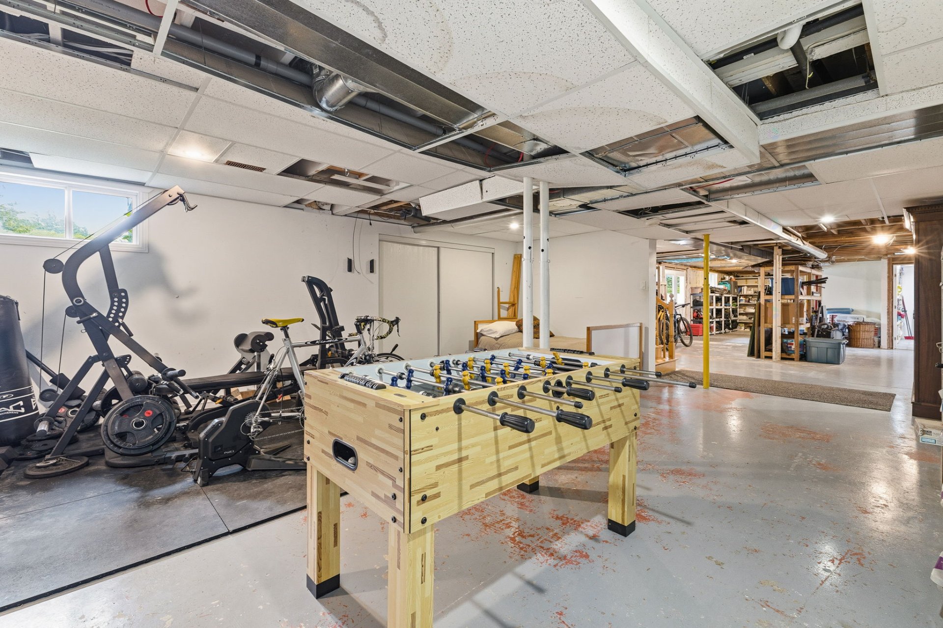 Salle d'exercice