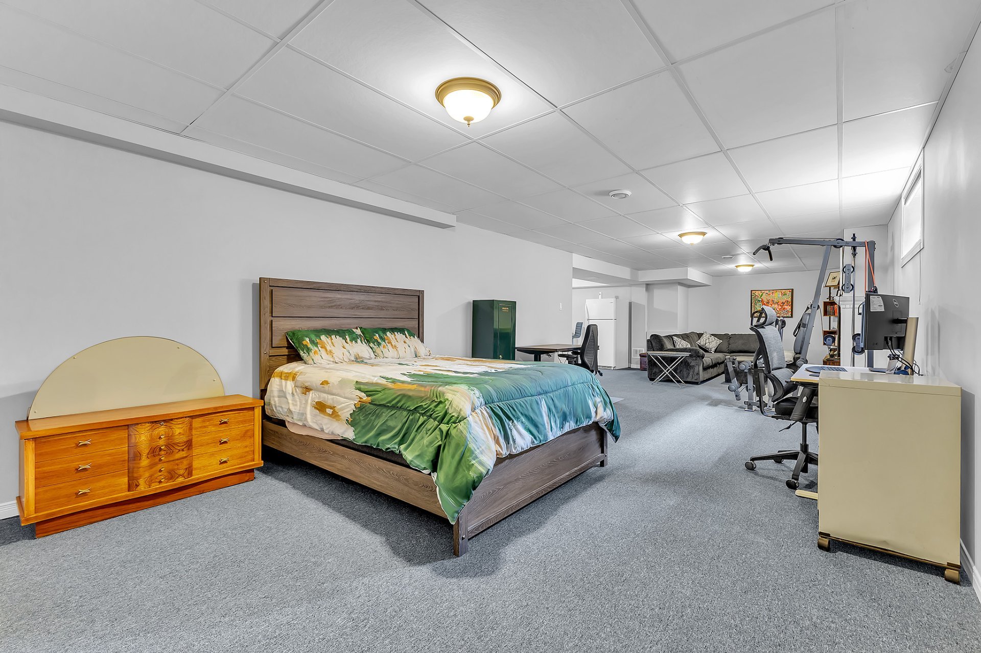 Chambre à coucher - Chambre au sous-sol