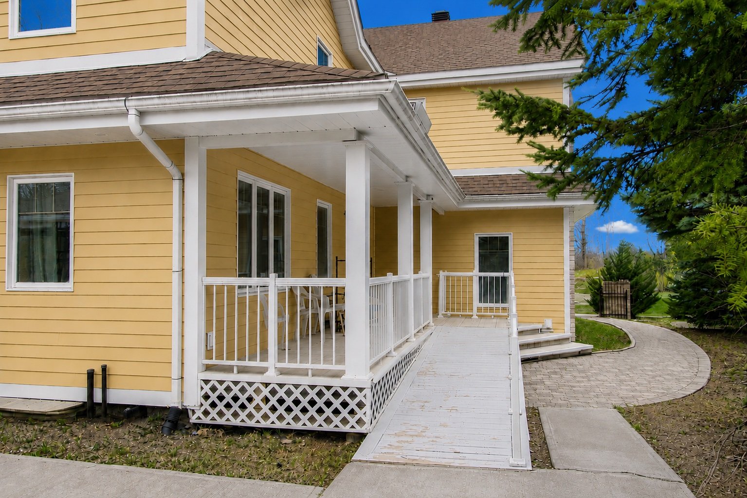 Exterior entrance