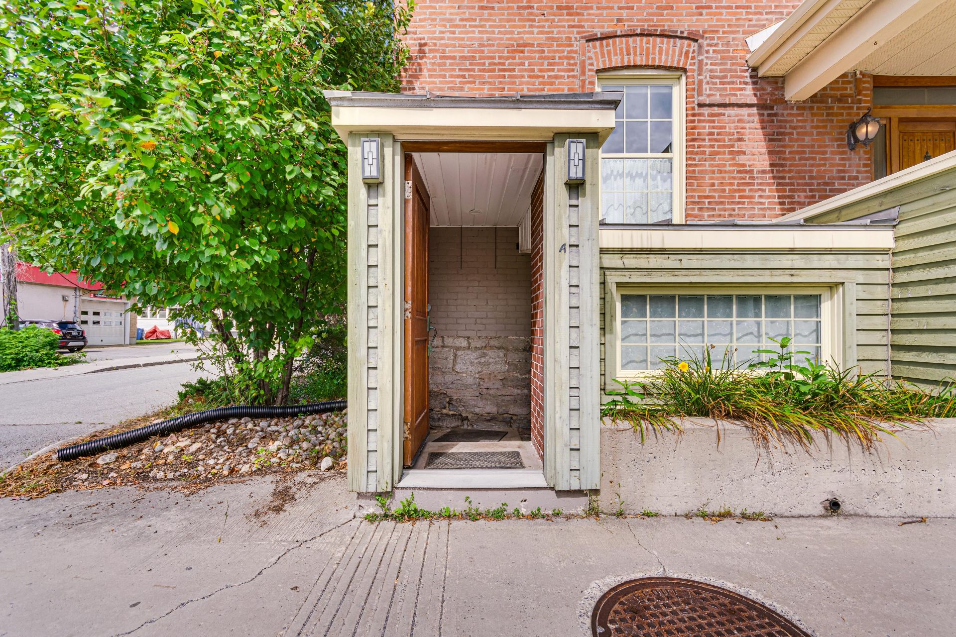 Exterior entrance