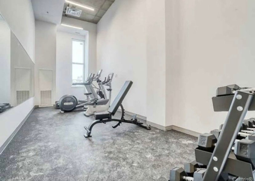 Salle d'exercice