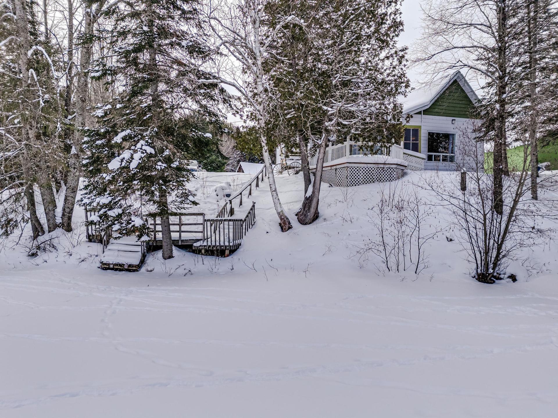 Vue - vue du lac vers la maison