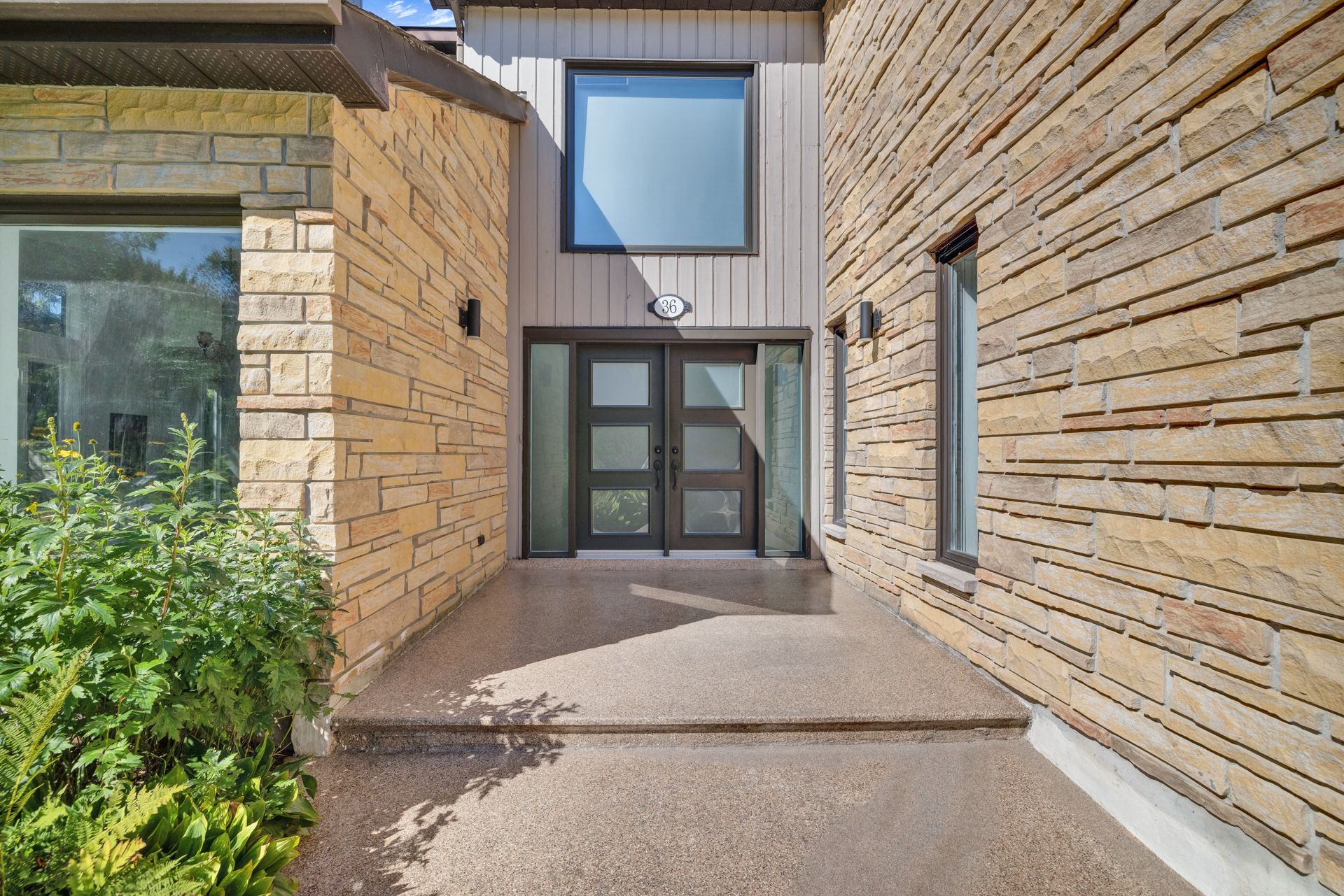 Exterior entrance