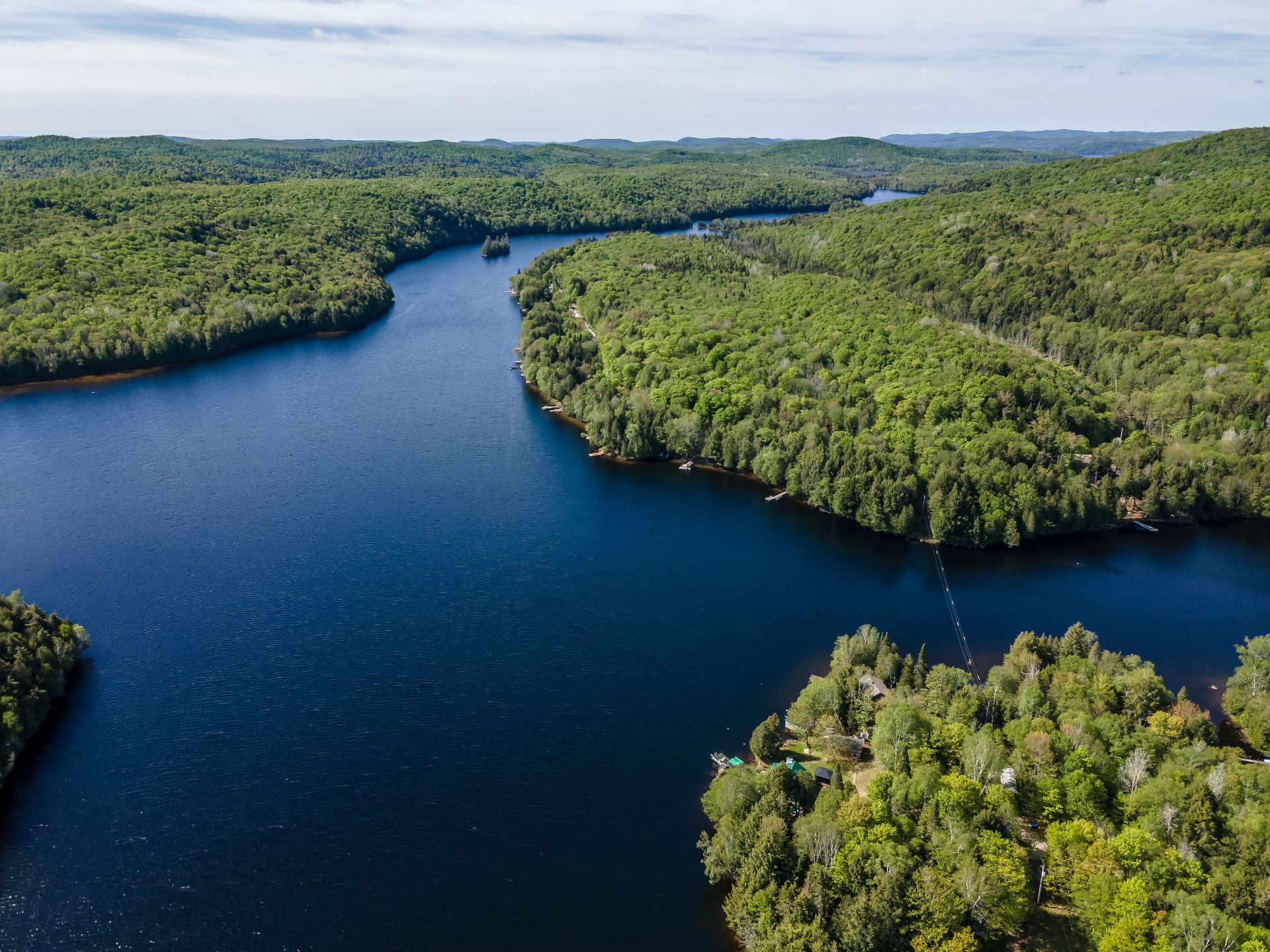 Vue sur l'eau