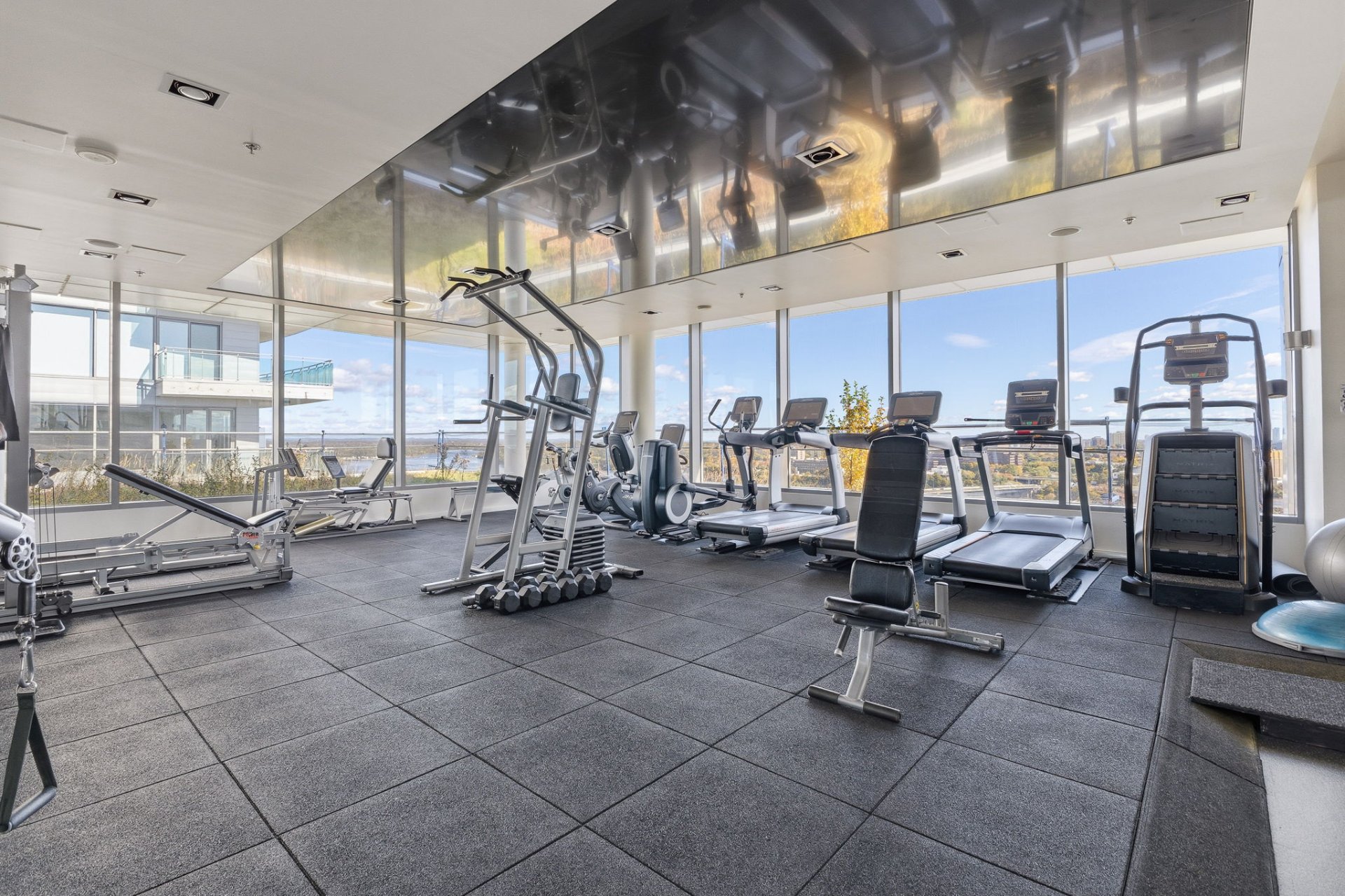Salle d'exercice