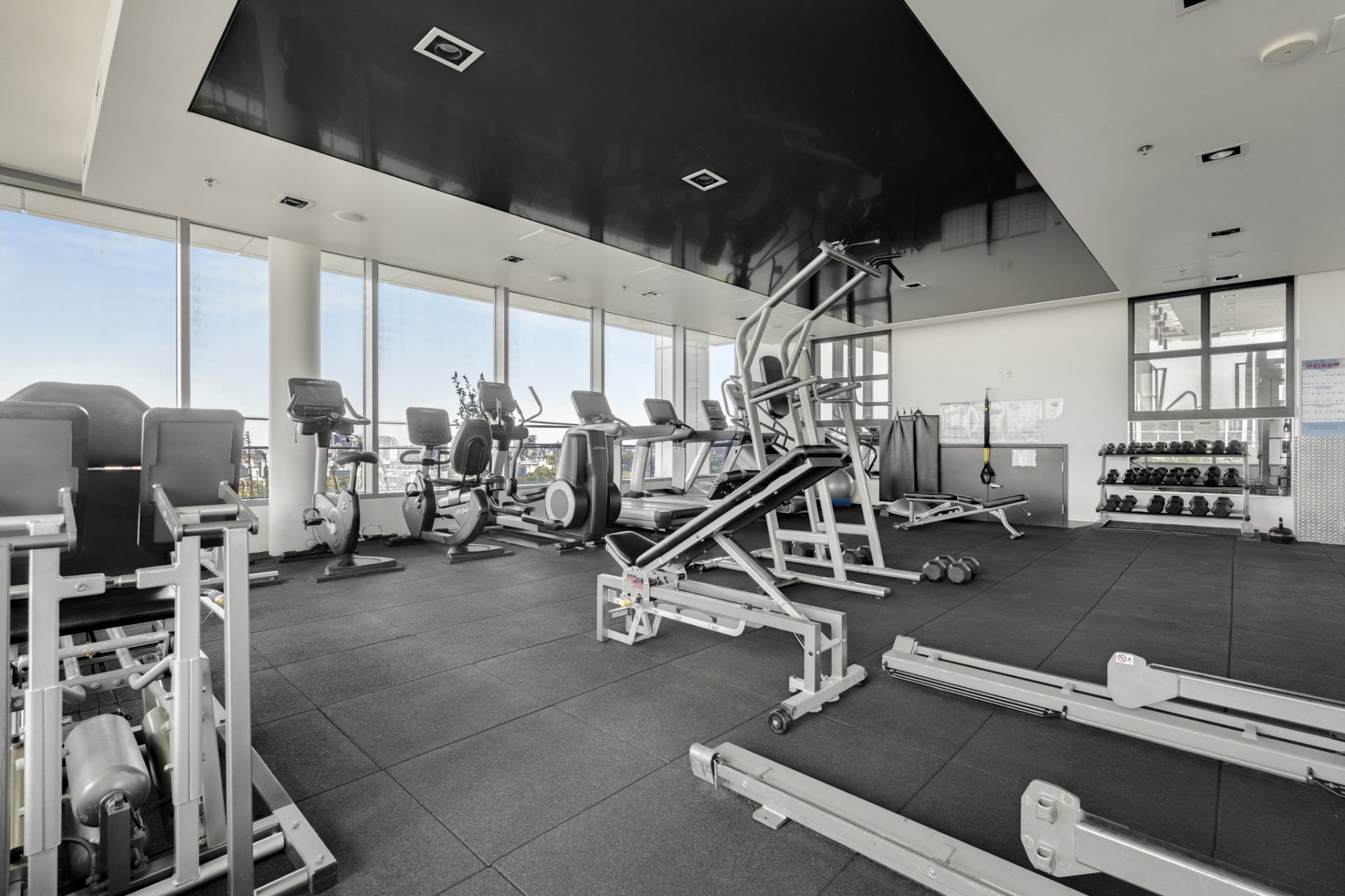 Salle d'exercice