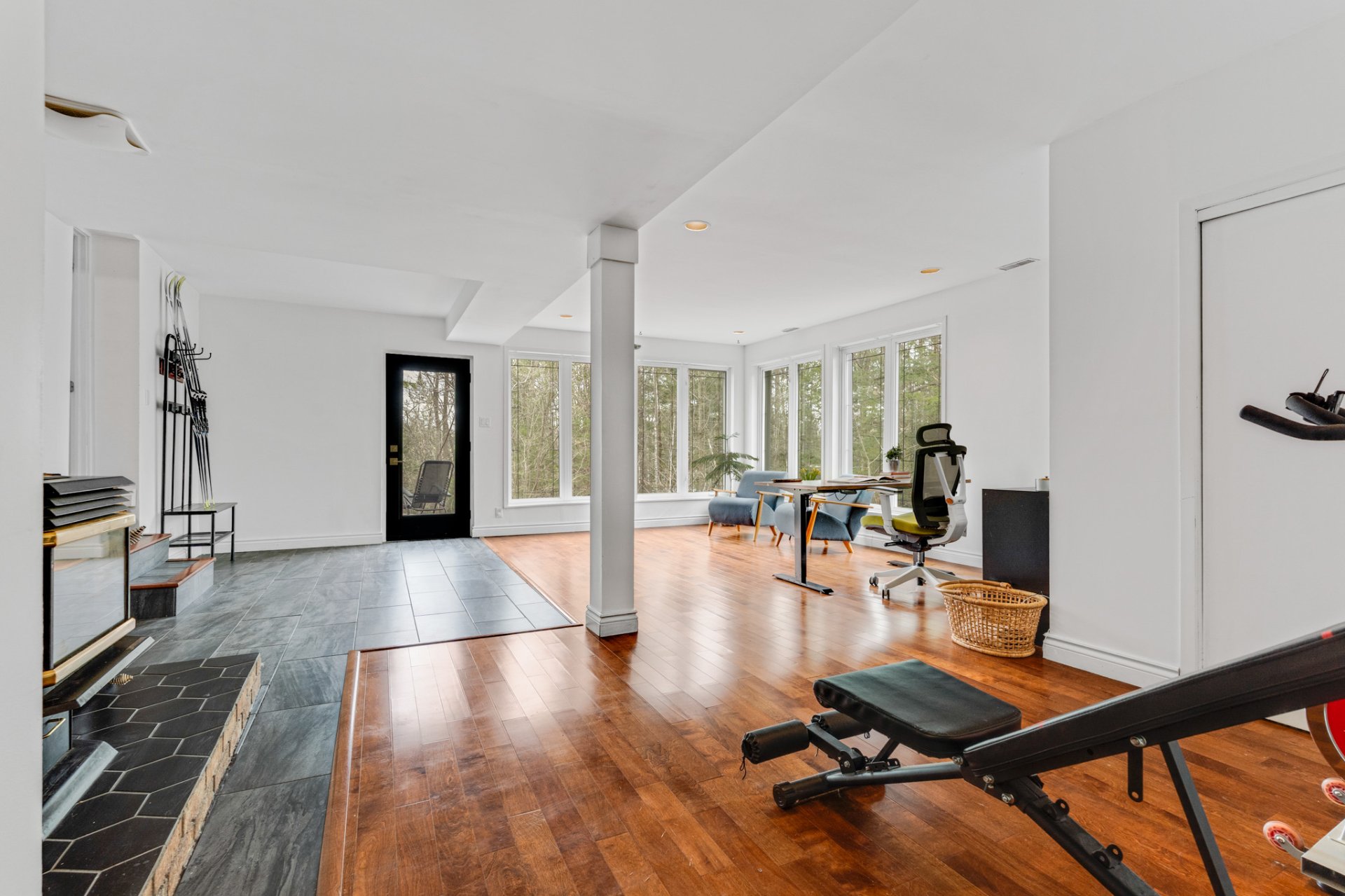 Solarium - Office and family room