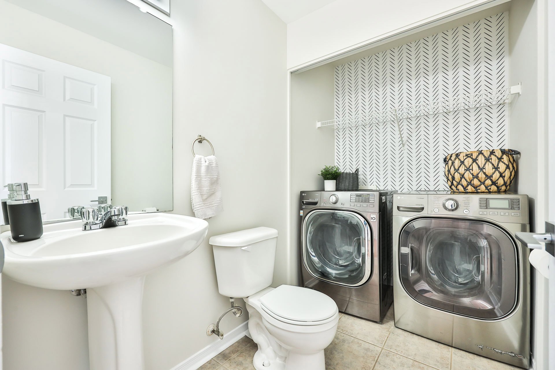 Salle d'eau - salle à lavage