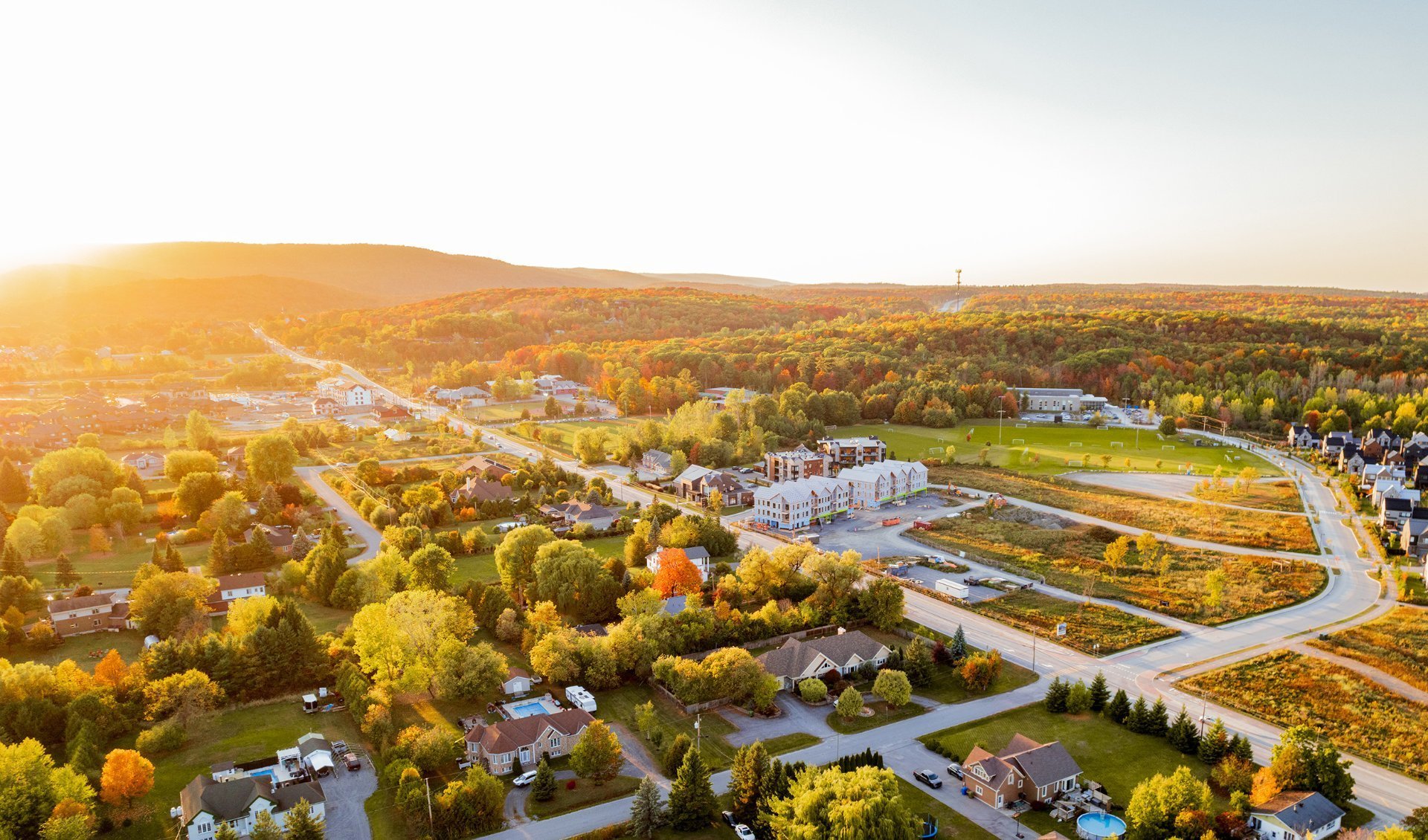 Aerial photo