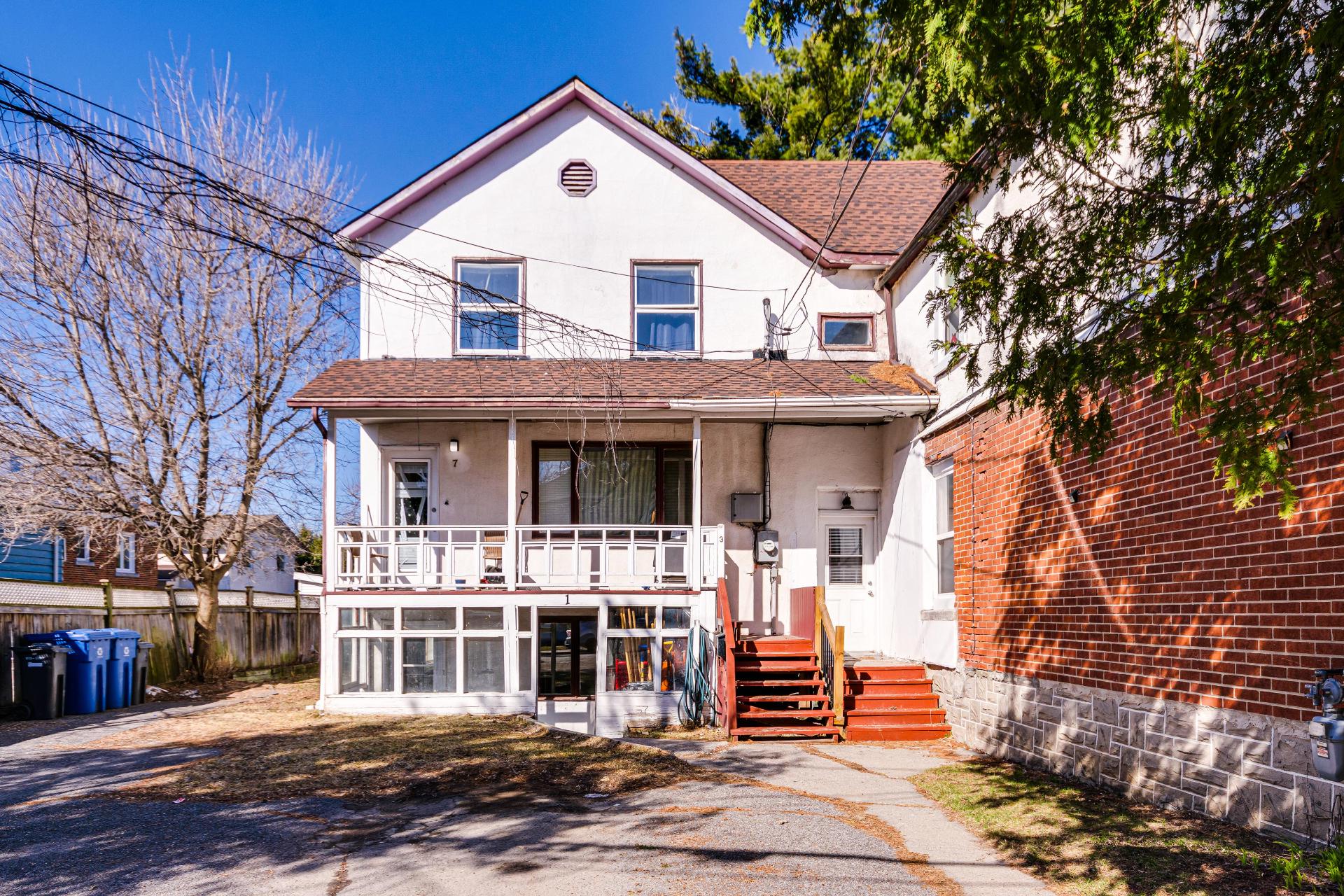 Autre - Façade partie duplex 1986