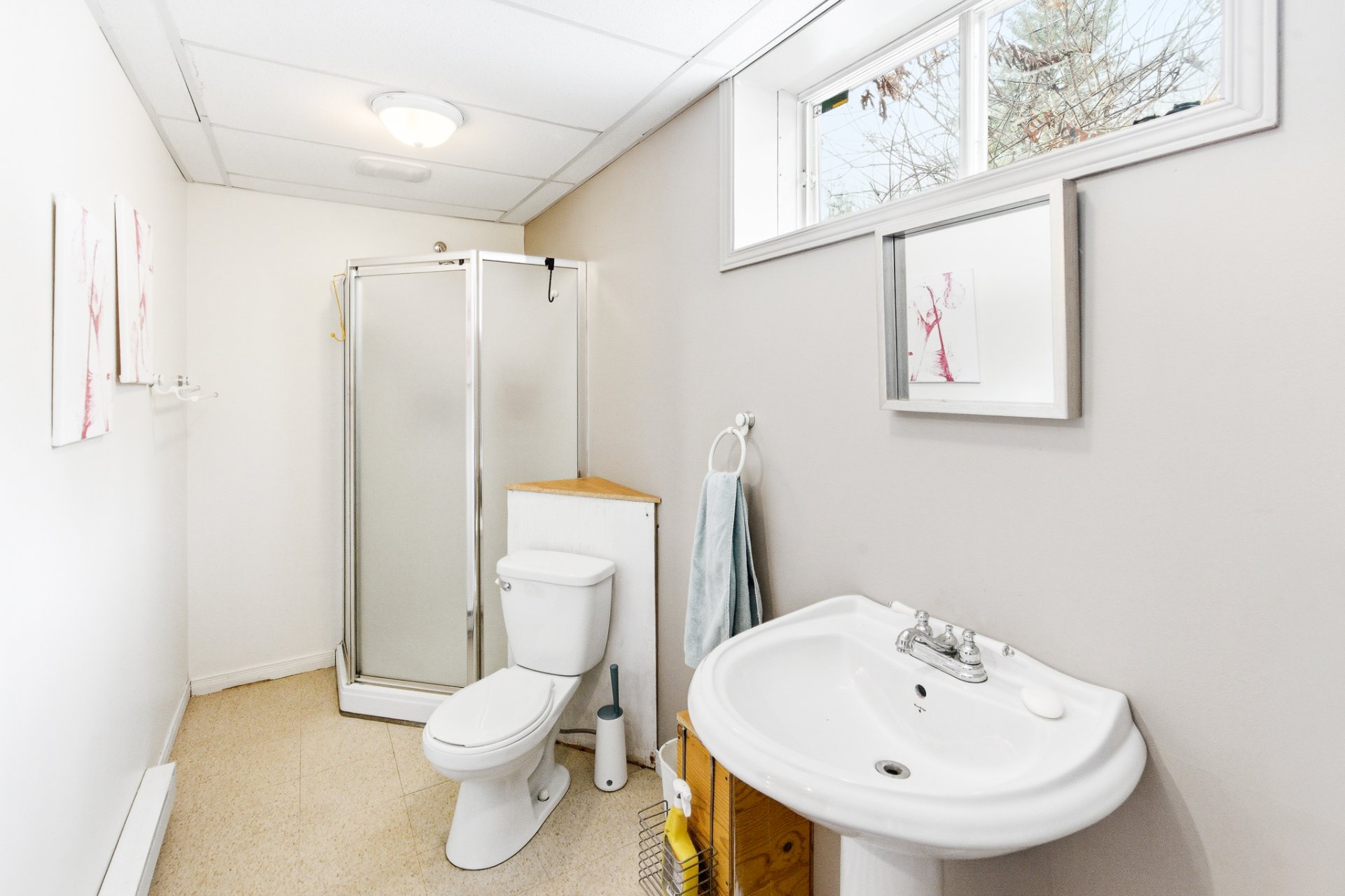 Bathroom - With washer and dryer hookups.