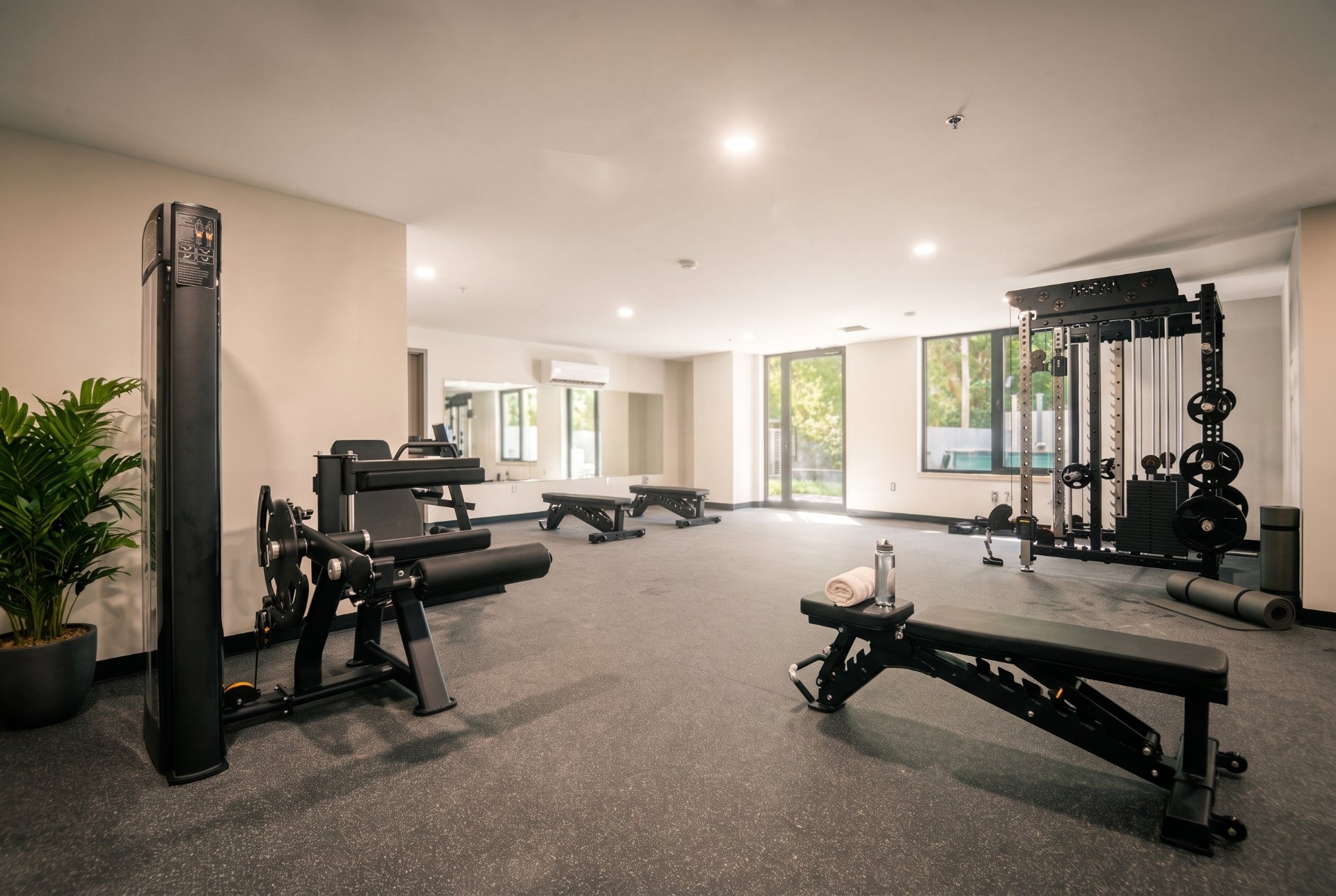 Salle d'exercice