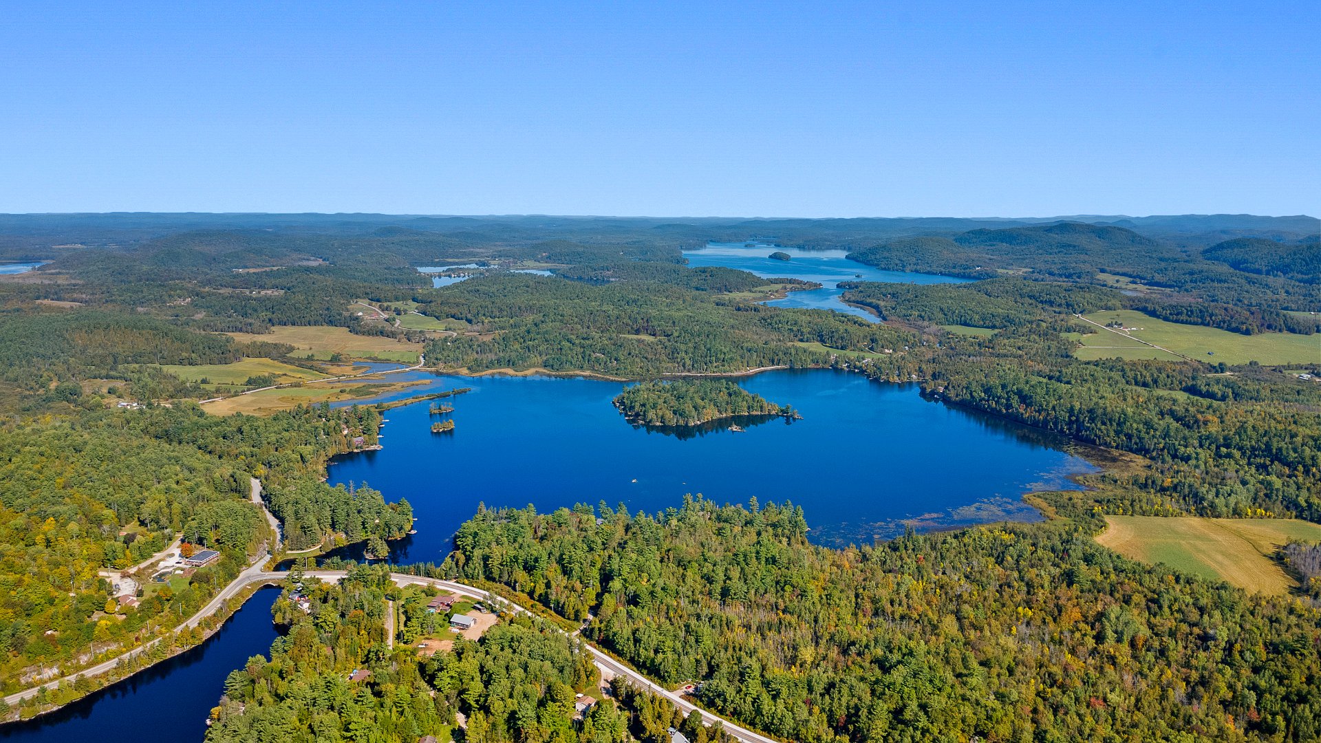 Vue d'ensemble - avec Lac-Sainte-Marie