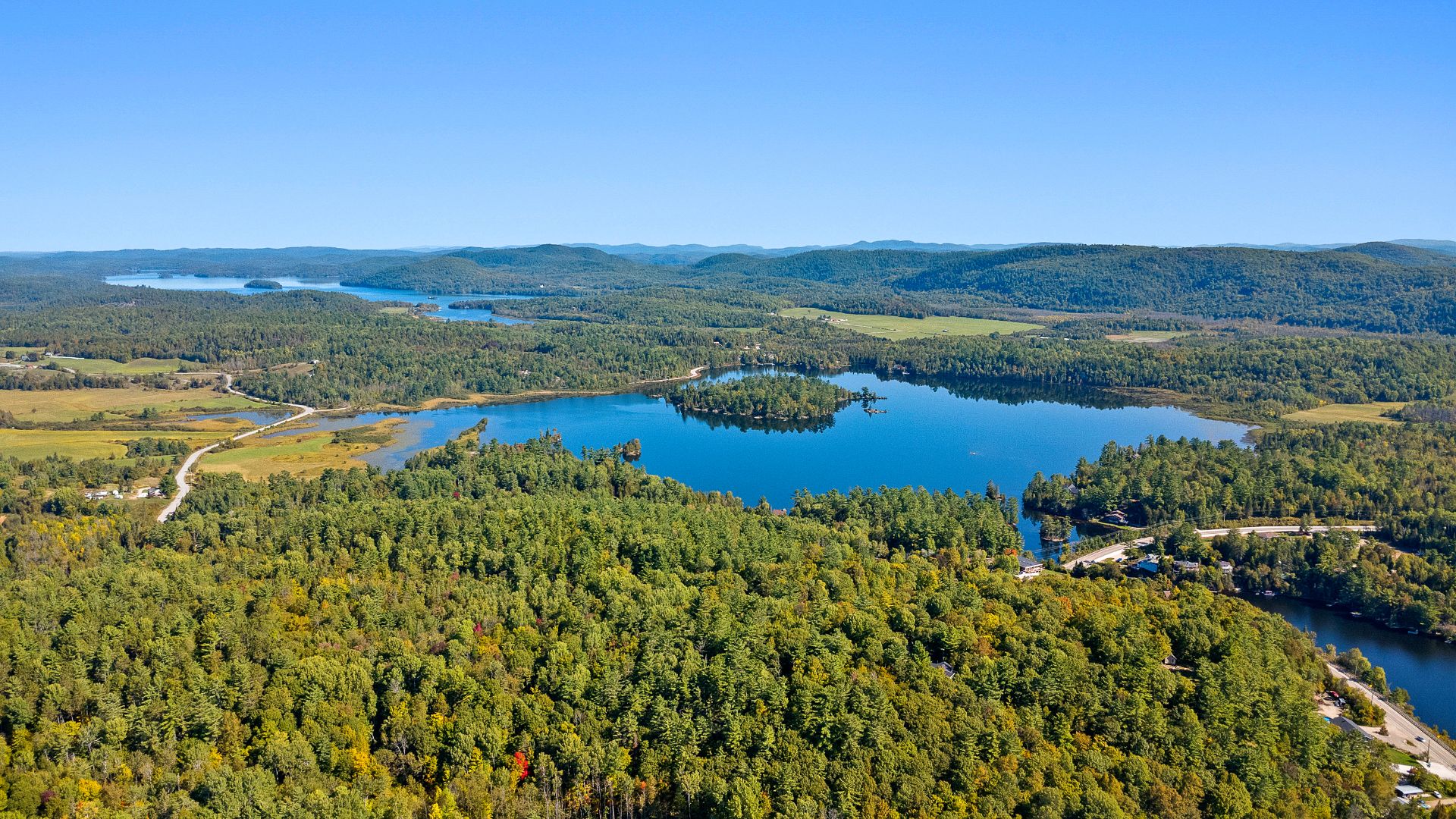 Vue d'ensemble - Lac du Moulin