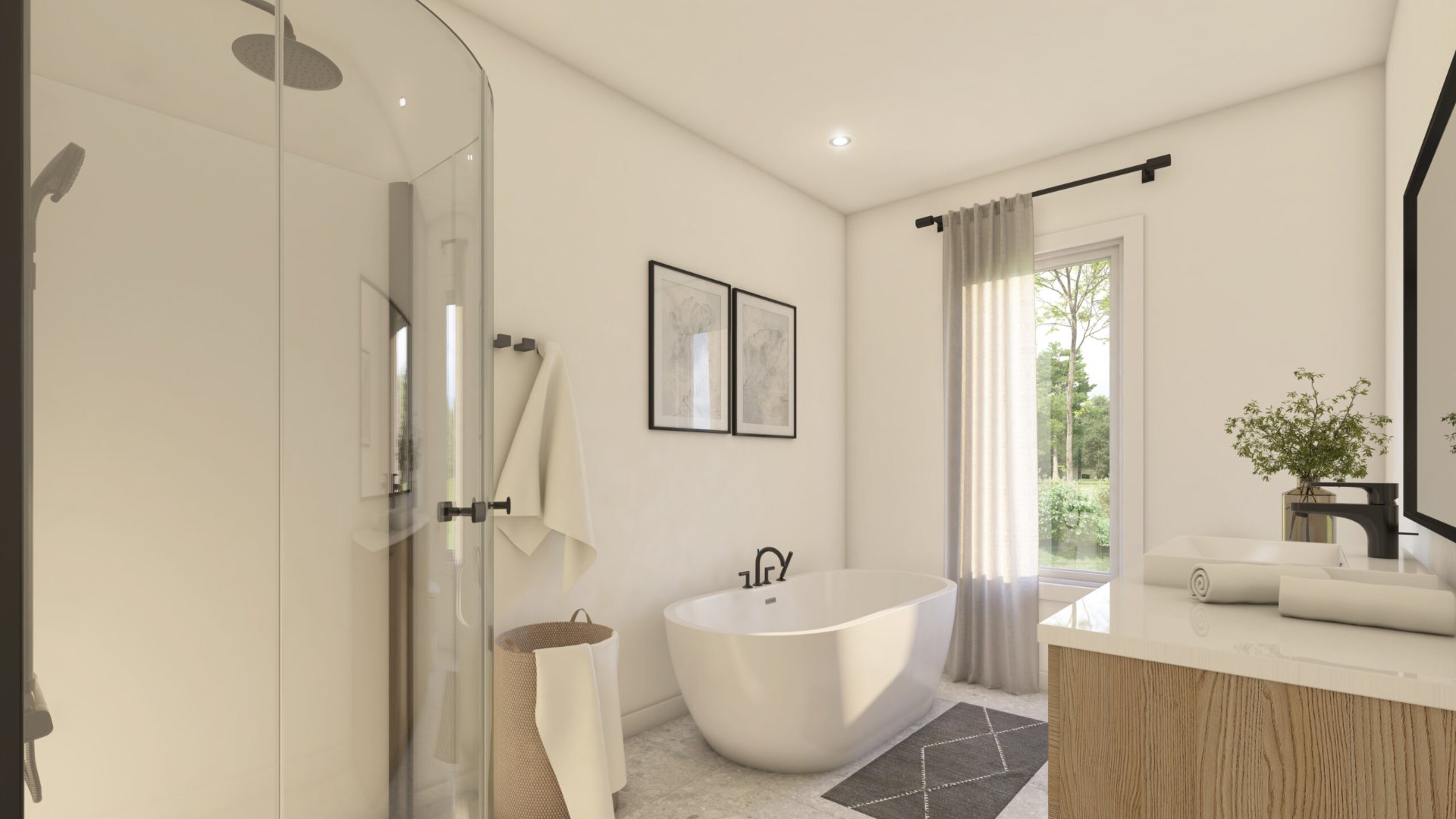 Salle de bains - logis additionnelle