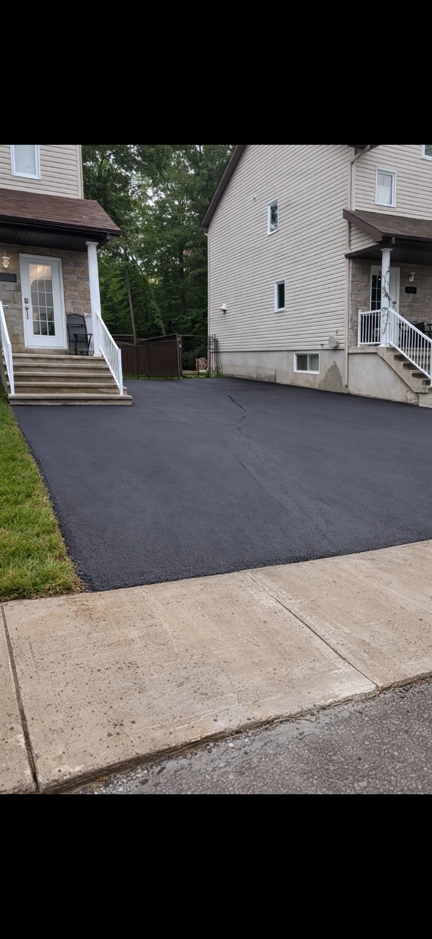 Stationnement - asphalte