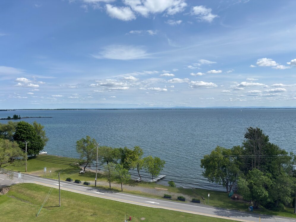 - Luminia's private park on the lake.