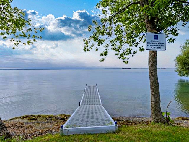 - Deeded lake access and dock.