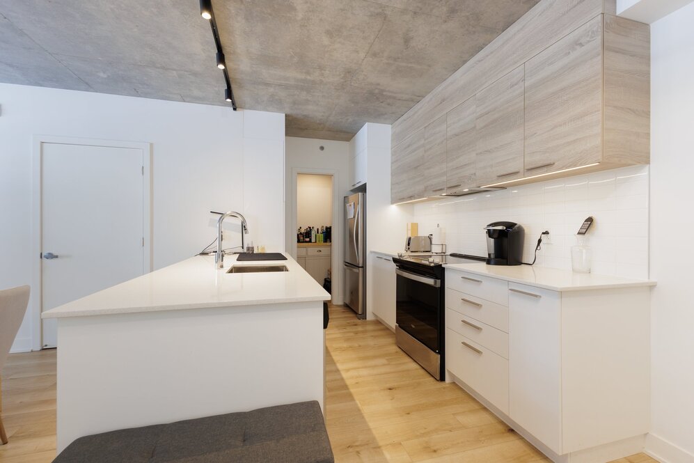 Kitchen - Your spacious kitchen with its large pantry.