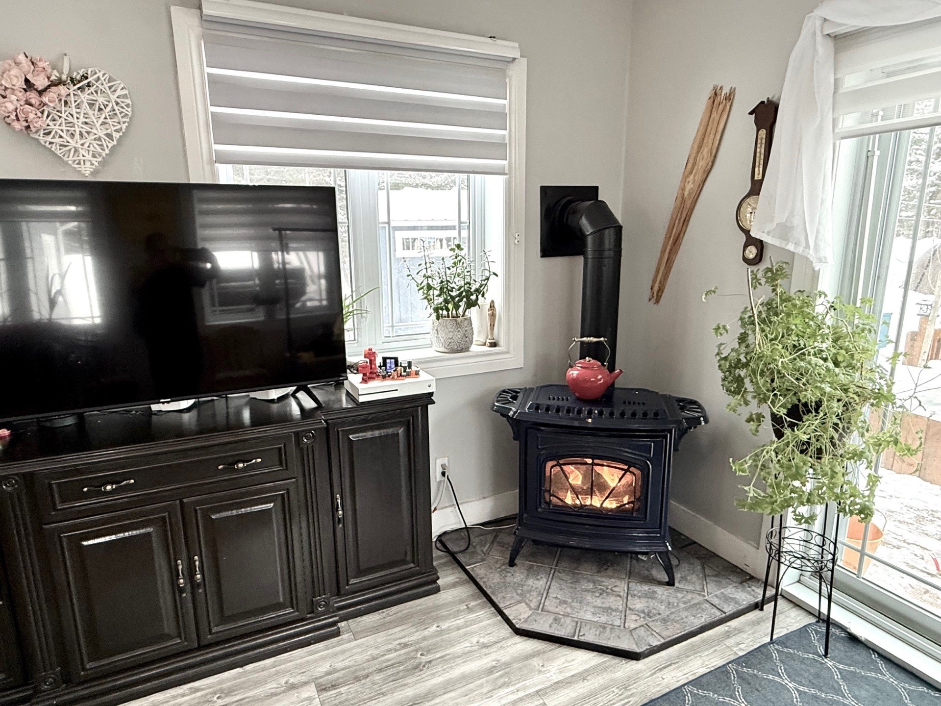 Family room - Gaz firerplace