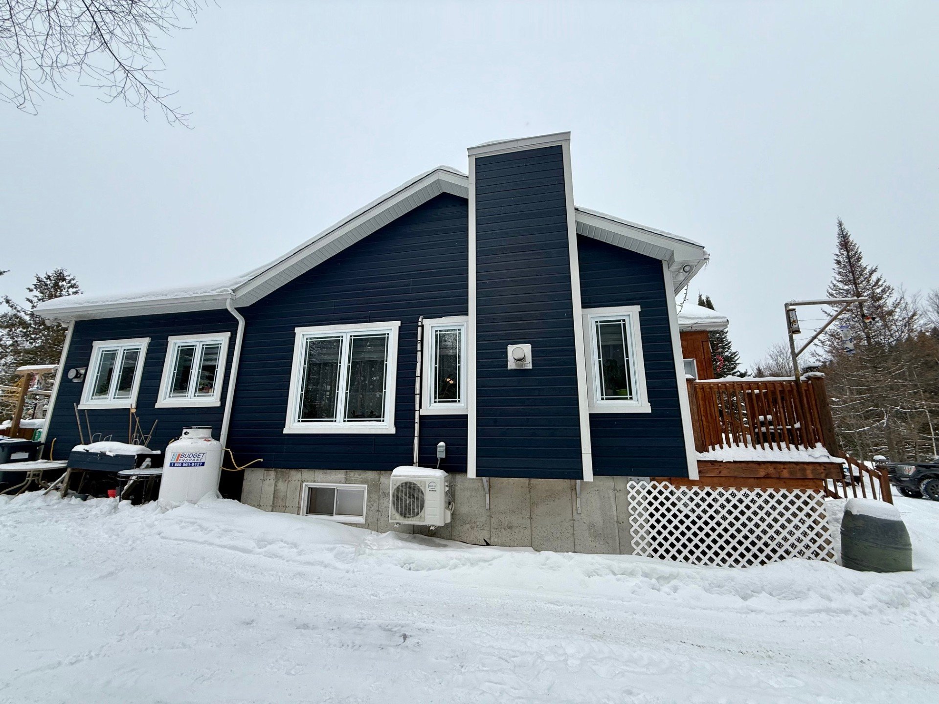 Exterior - side of the house