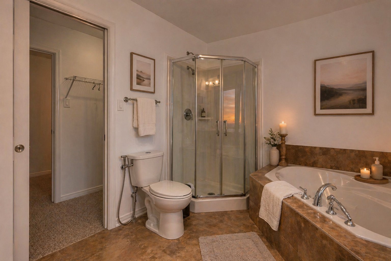 Salle de bains attenante à la CCP