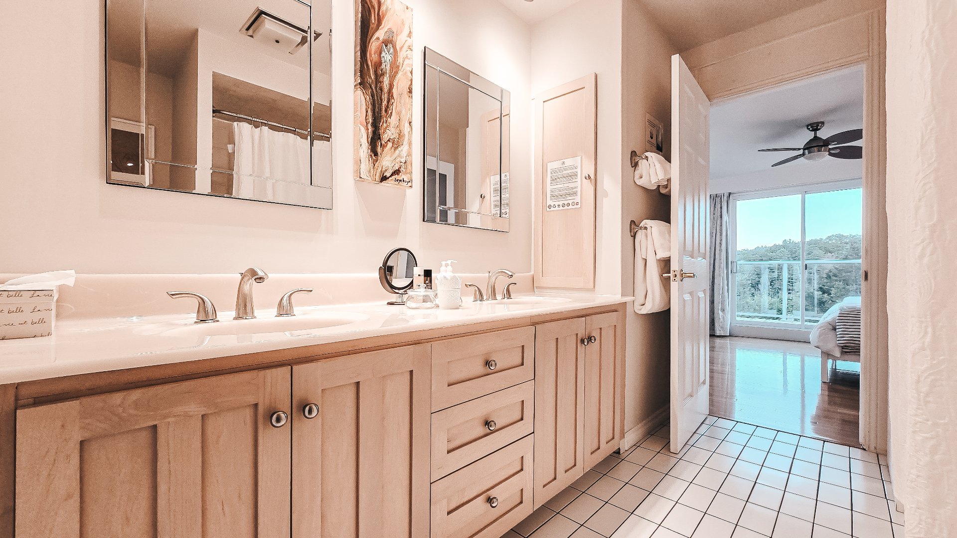 Salle de bains attenante à la CCP