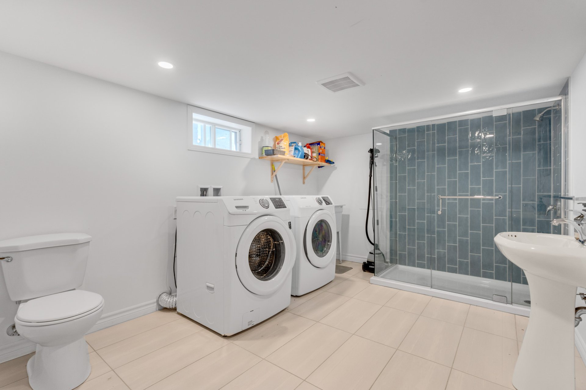 Bathroom - Basement - laundry room