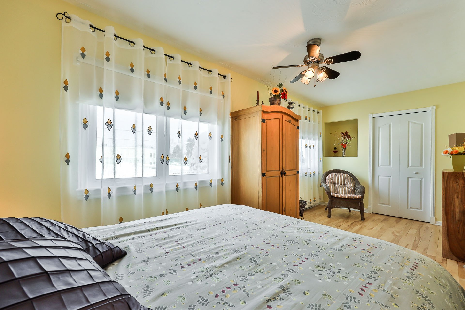 Chambre à coucher - Il y avait 2 CàC à l'origine