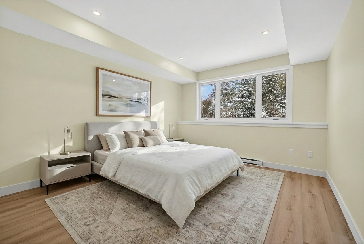 Bedroom - Virtual staging for illustrative purposes only.