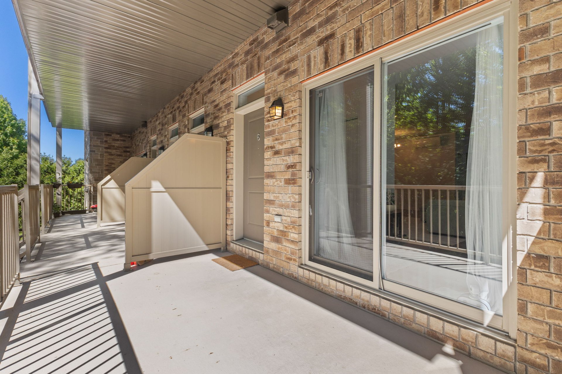 Exterior entrance
