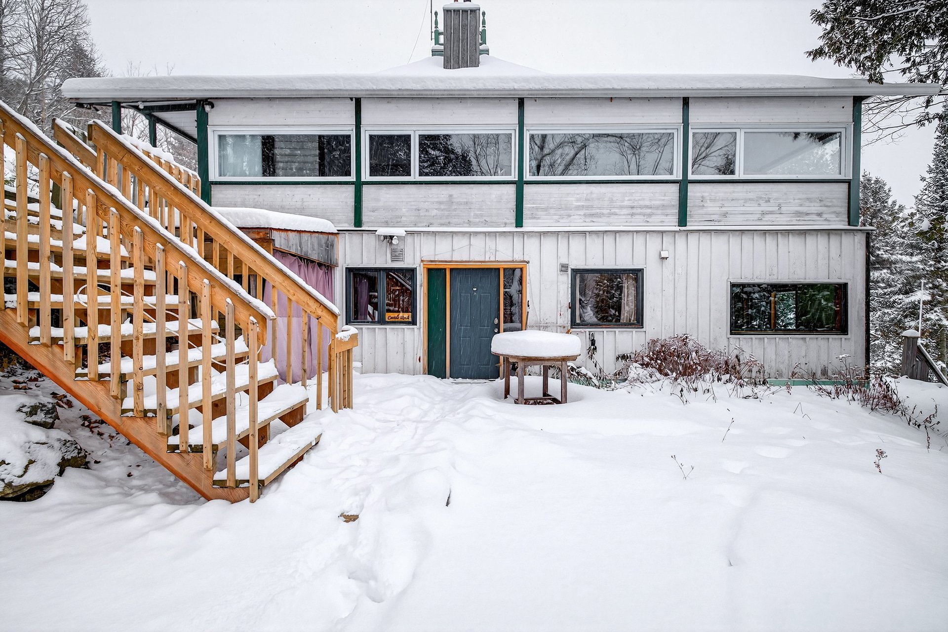 Entrée extérieure - Rez de jardin