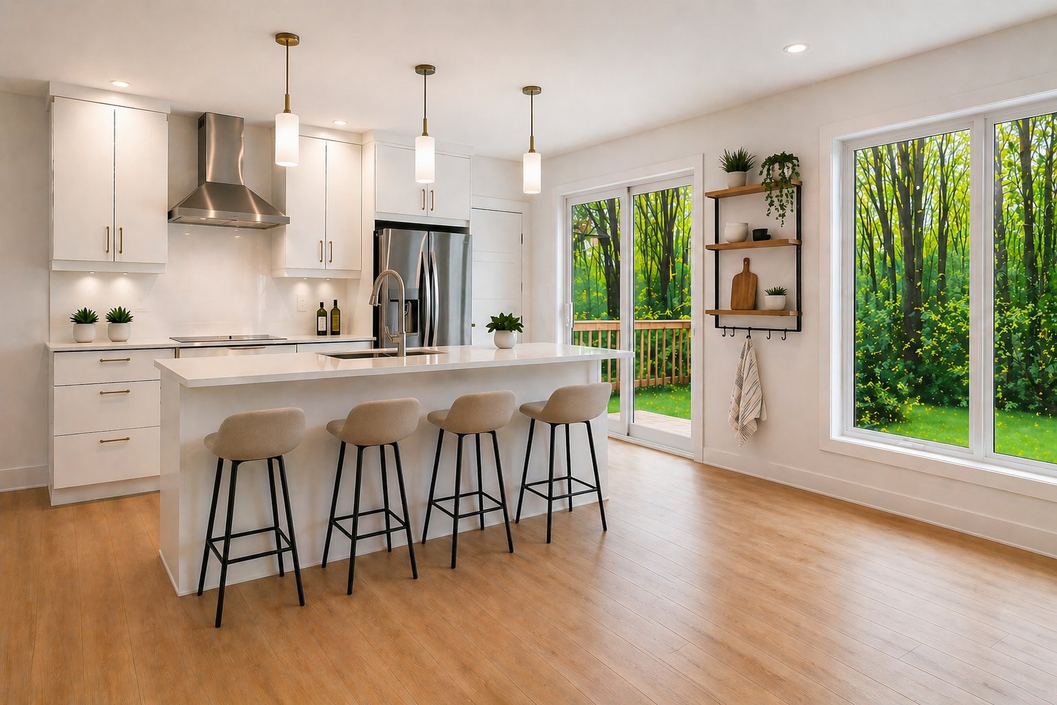 Cuisine - avec walk-in garde manger
