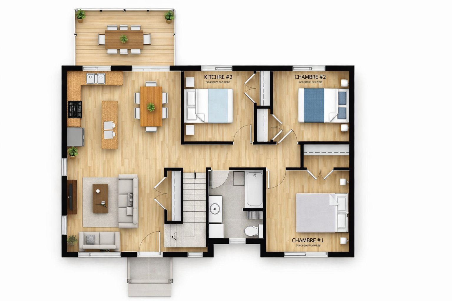 Plan (croquis) - Plan de planacher