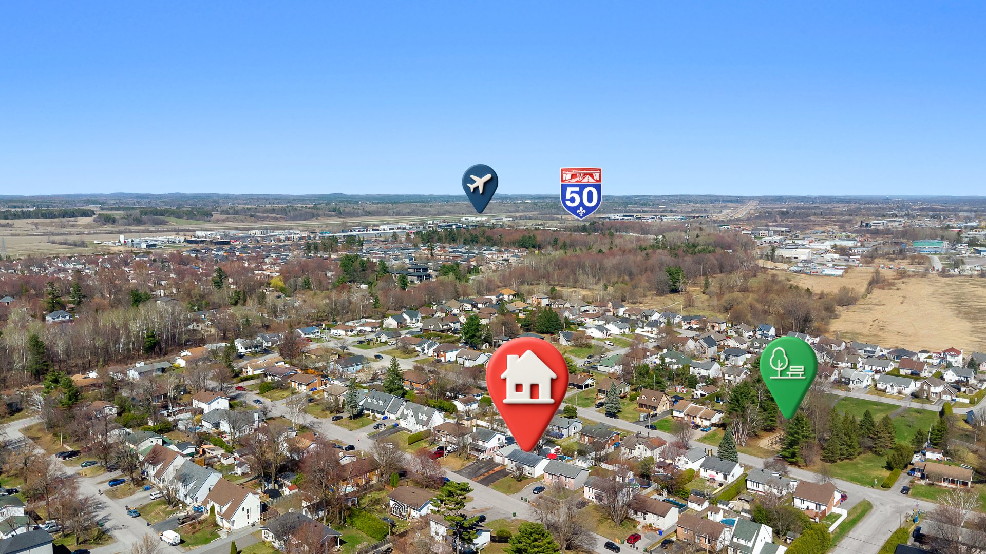 Nearby