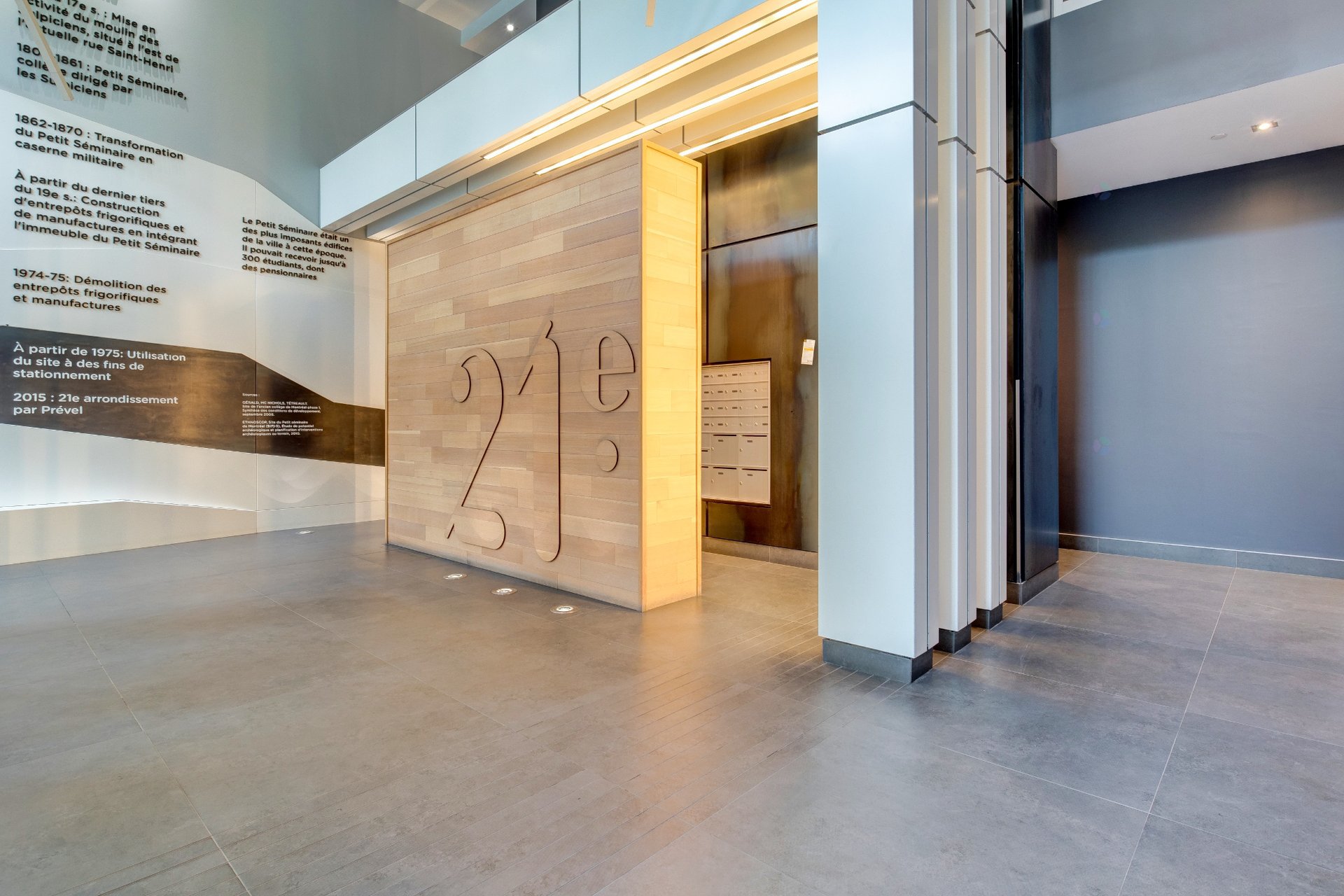 Reception area