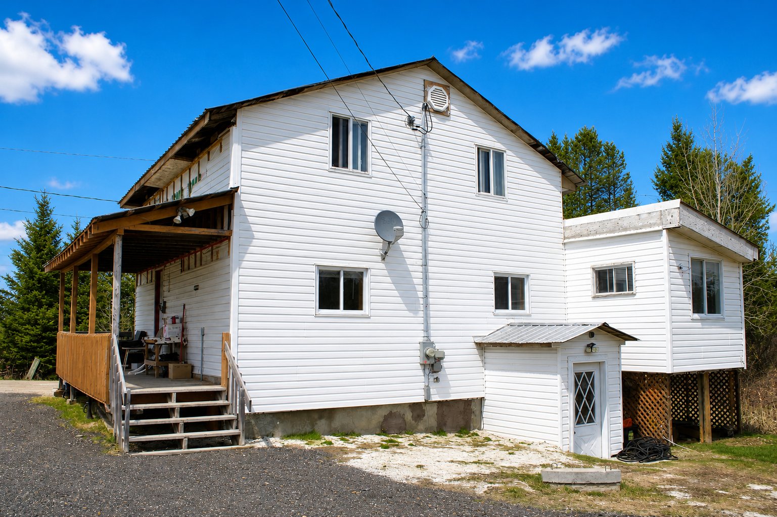 Exterior entrance