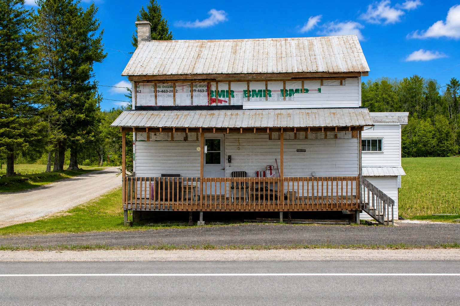Exterior entrance