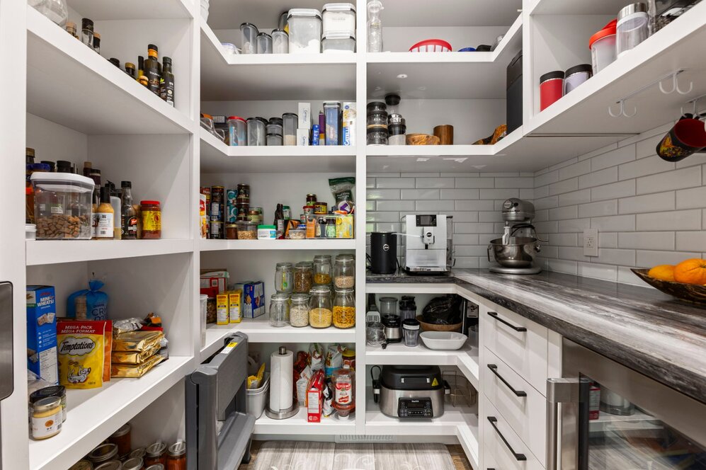 - Adjacent to the kitchen