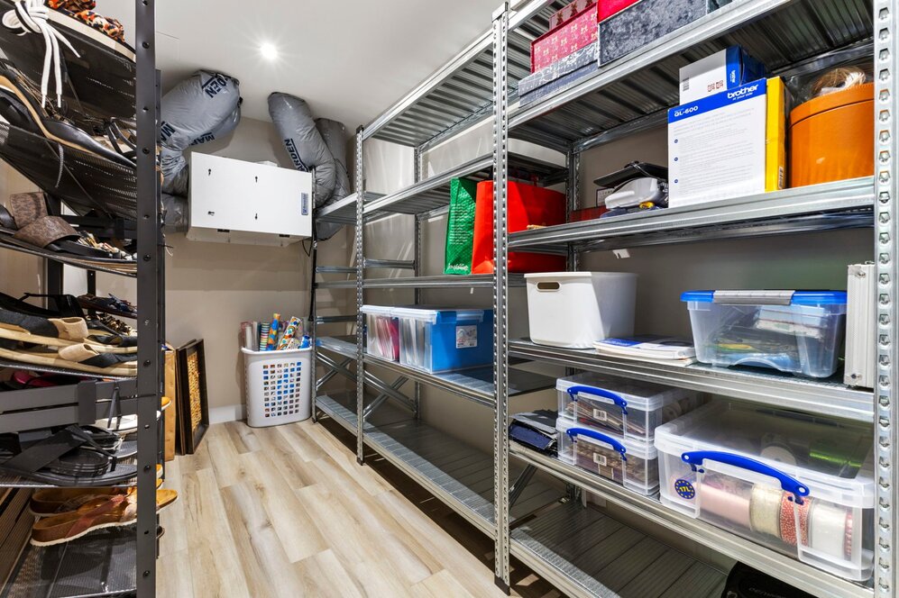 Storage - Very large storage space in the basement.