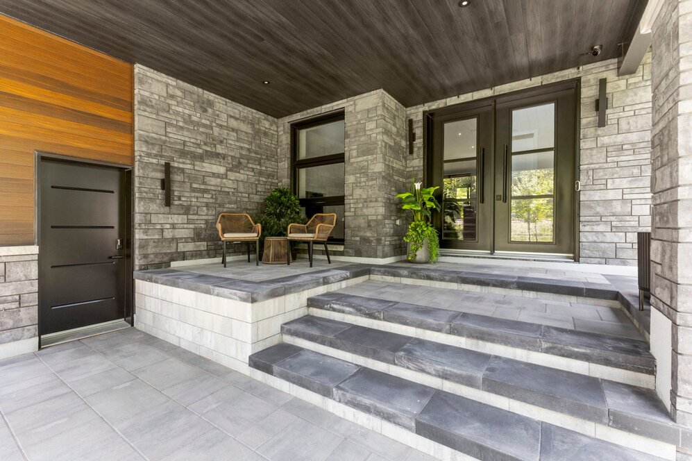 Frontage - Front exterior entrance with 2nd service door